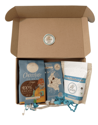 caja regalo productos cacaote 