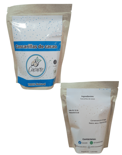 cascarilla de cacao 80g