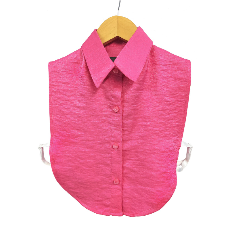 Falso de blusa rosado seda tornasol