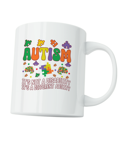 Taza Motivacional Personalizada para el Día del Autismo 