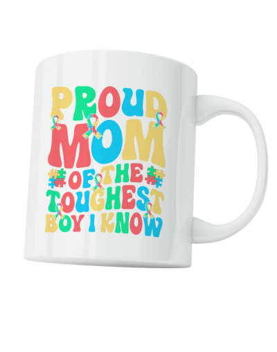 Taza Motivacional Personalizada para el Día del Autismo 