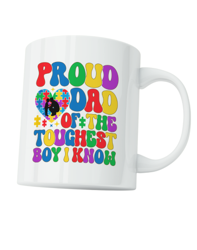 Taza Motivacional Personalizada para el Día del Autismo 
