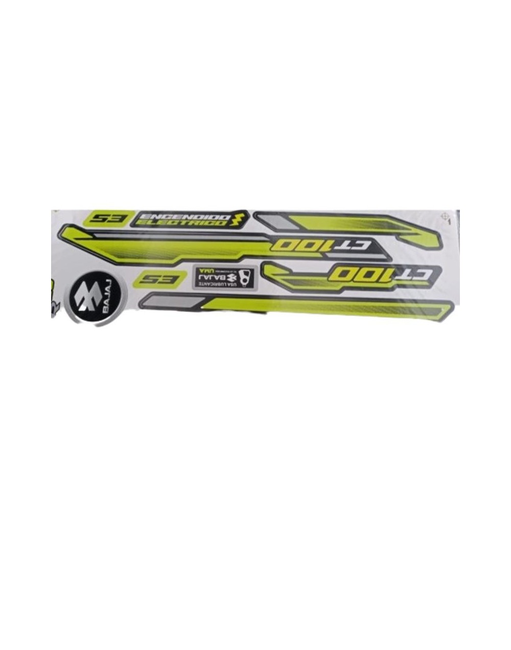 Calcomania tipo original CT100