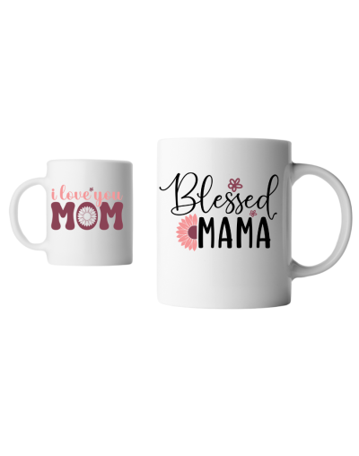 Taza Personalizada 6oz o 11oz para Mamá