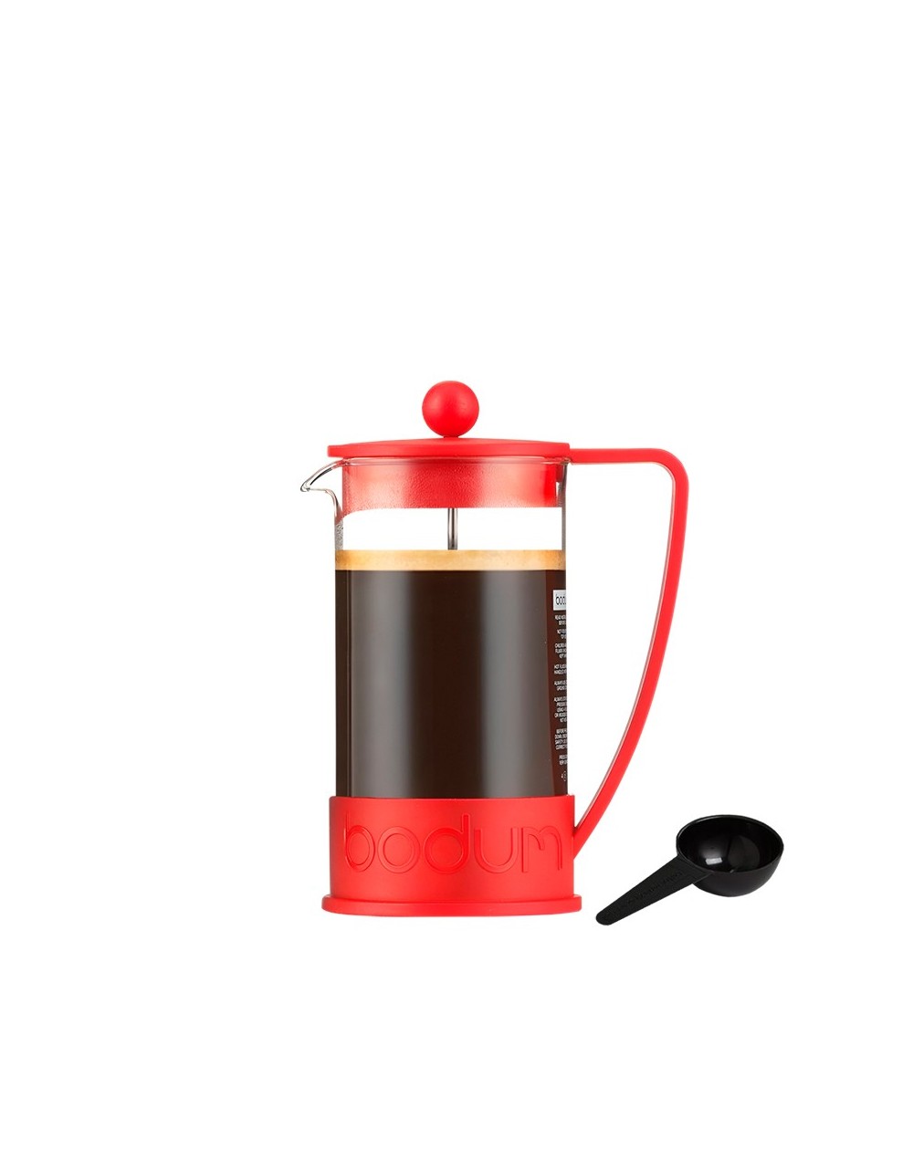 Prensa Francesa Bodum Brazil Roja 3 Tazas 350 ml