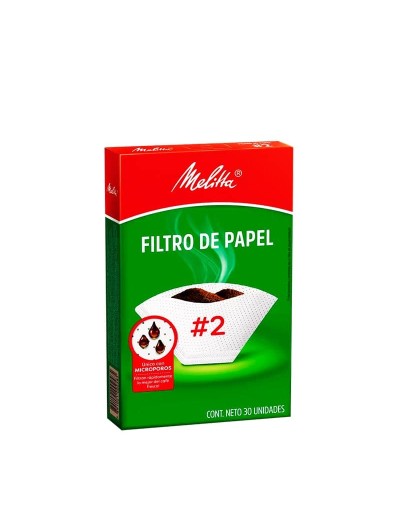 Filtros melitta tamaño 2 30 unidades