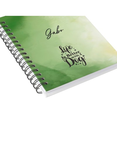 Cuaderno Personalizado 12x12cm