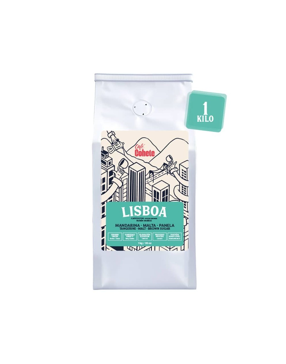 Café especial Lisboa 1 kg