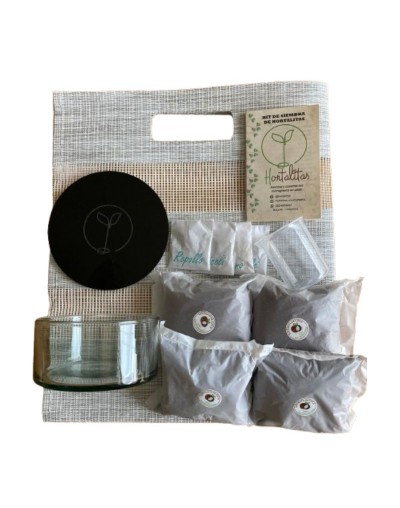 Kit 4 siembras de Hortalitas