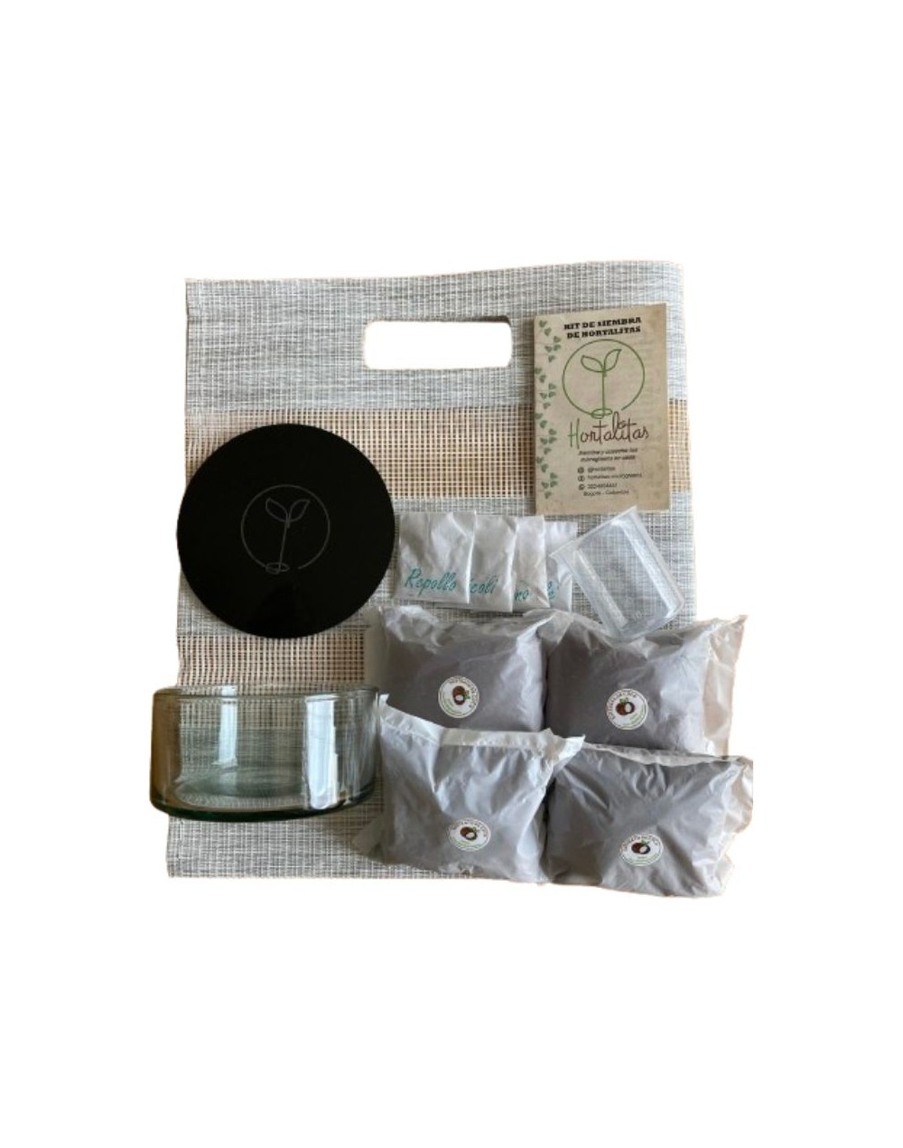 Kit 4 siembras de Hortalitas
