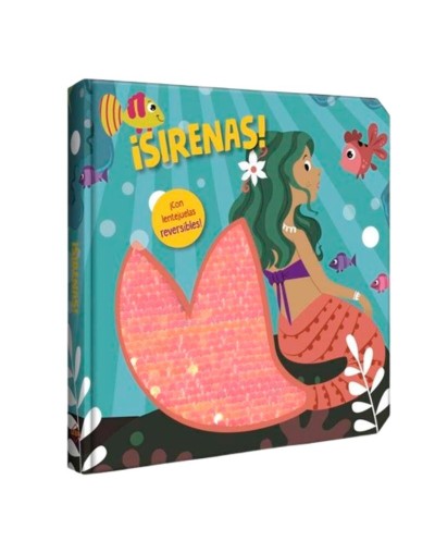 Libro didáctico lentejuelas