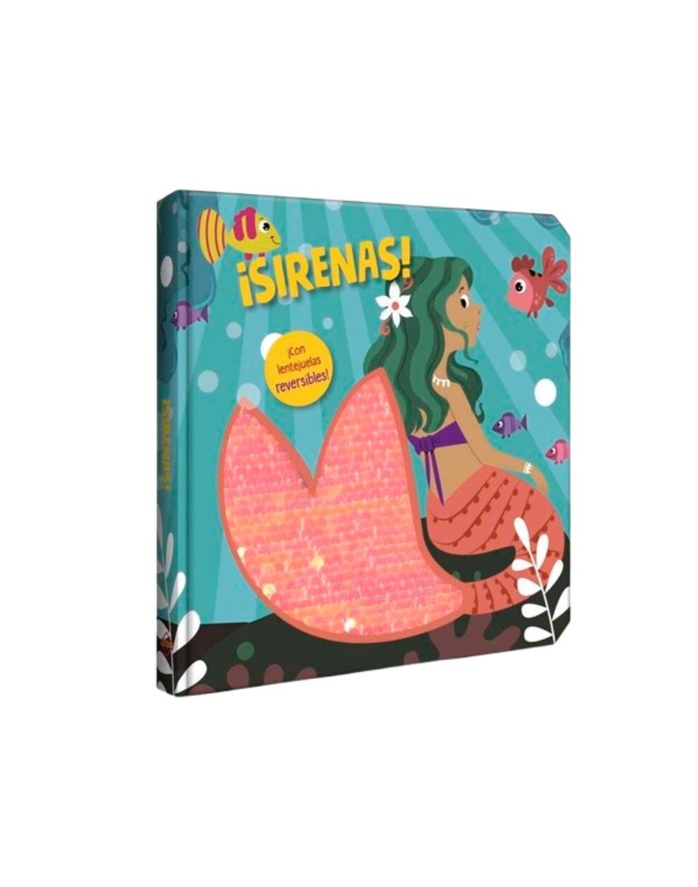 Libro didáctico lentejuelas