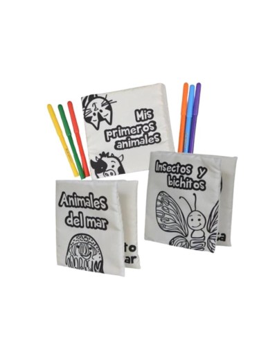 Libros para pintar y aprender