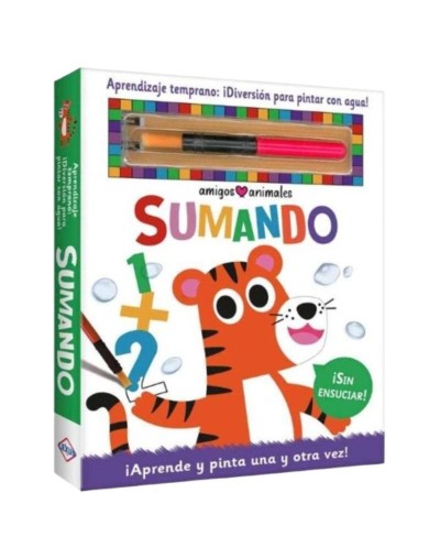 Libro pintar con agua