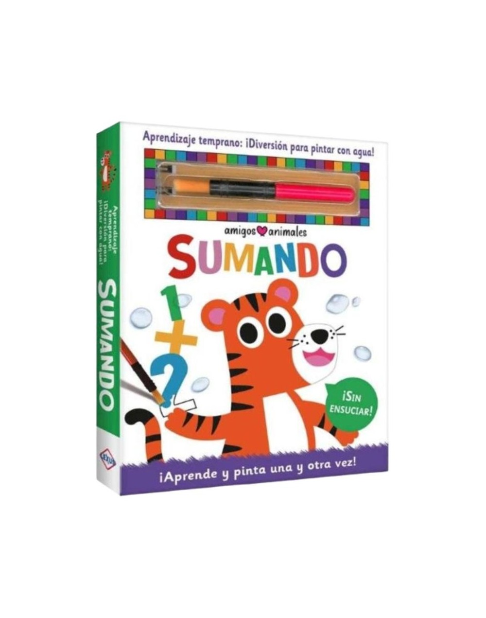 Libro pintar con agua