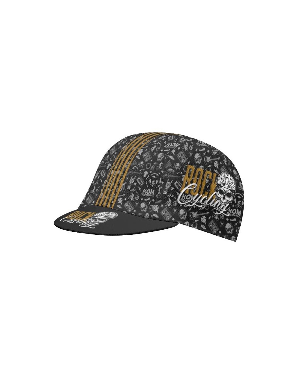 Gorra Ciclismo Rock-legends-Black