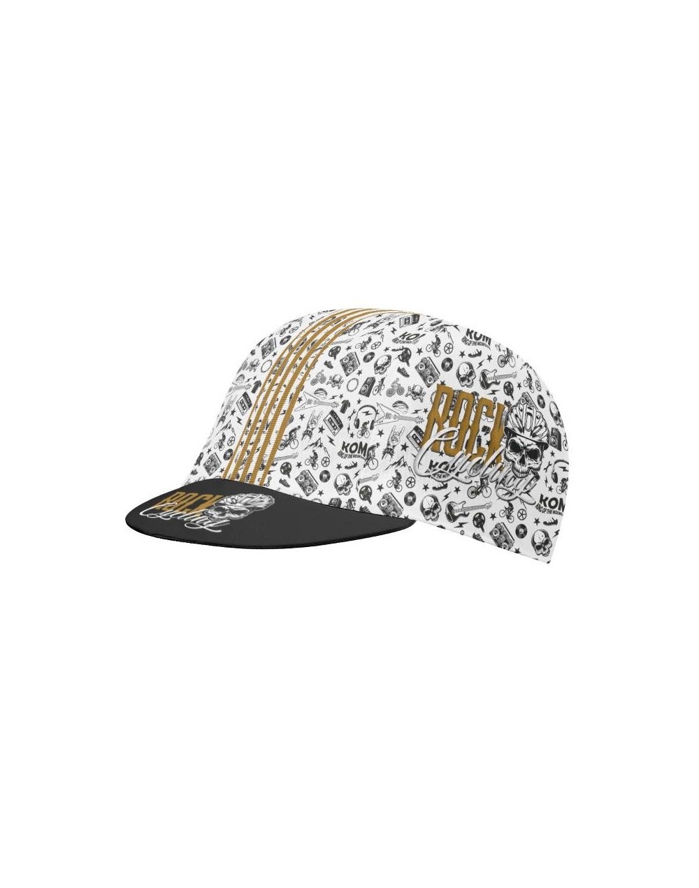 Gorra Ciclismo RockLegends White: Protección y Estilo para tus rodadas en bici | Compra Ahora