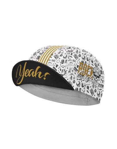 Gorra Ciclismo RockLegends White: Protección y Estilo para tus rodadas en bici | Compra Ahora
