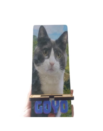 Porta celular personalizado con ddiseños   de mascotas