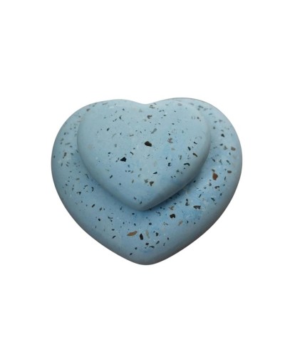 Eco vela cofre corazón