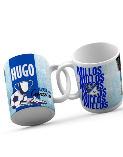 Taza Motivacional "¡Con Millonarios, cada momento es único!