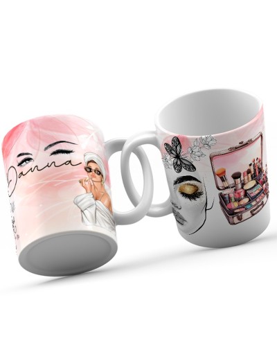 Taza Motivacional "La belleza empieza con confianza"