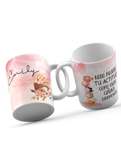 Taza Motivacional "La belleza empieza con confianza"