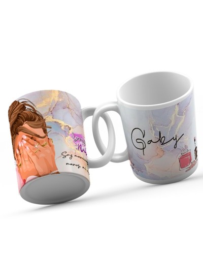 Taza Motivacional "La belleza empieza con confianza"