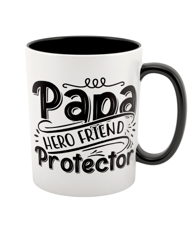 Taza Motivacional "Papá, eres el héroe que hace todo posible"