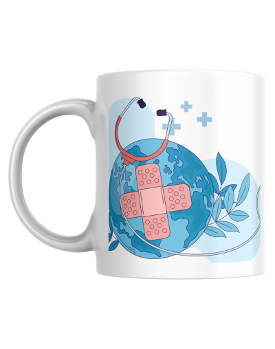 Taza Motivacional Día Mundial de la Salud