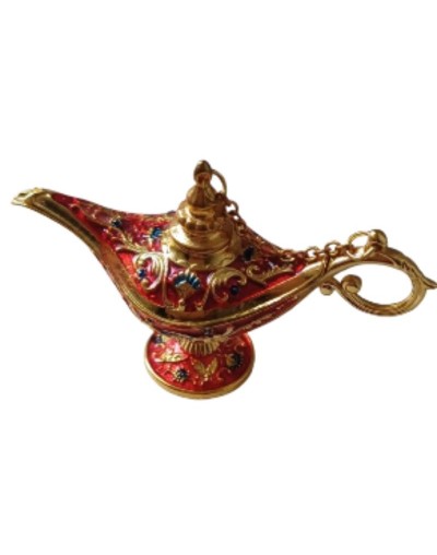 LÁMPARA DE ALADINO EN BRONCE