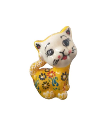 GATOS EN CERAMICA