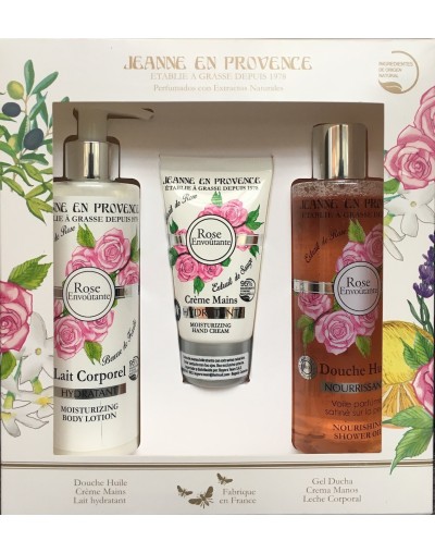 Estuche Crema Rosa Delicada Frances