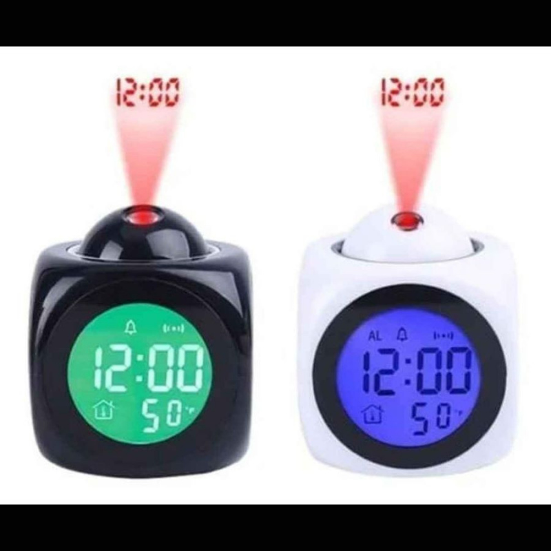 Reloj despertador multifuncional digital lcd