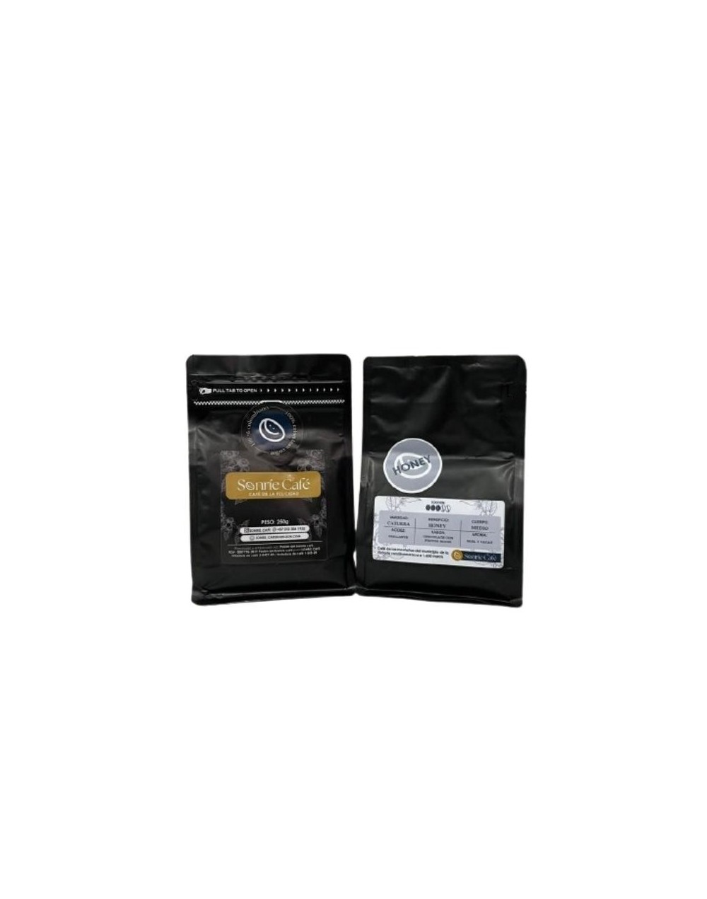 Café caturra honey 250gr - molido