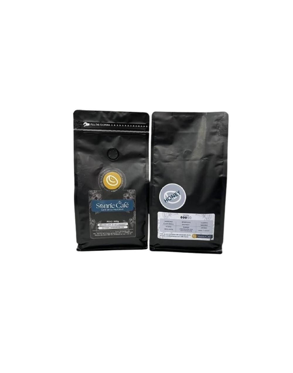 Café caturra honey 500gr - molido