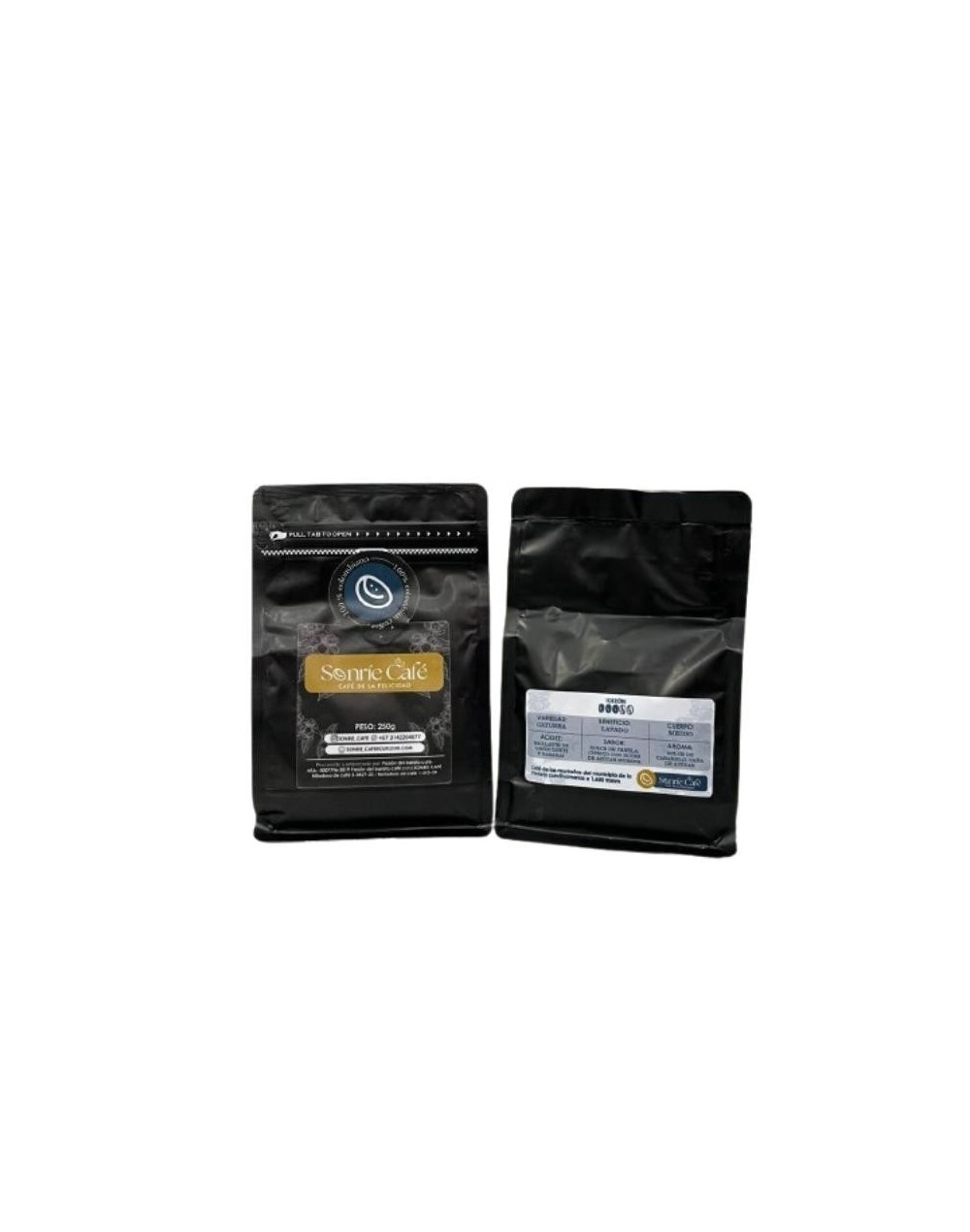 Café caturra 250gr - molido