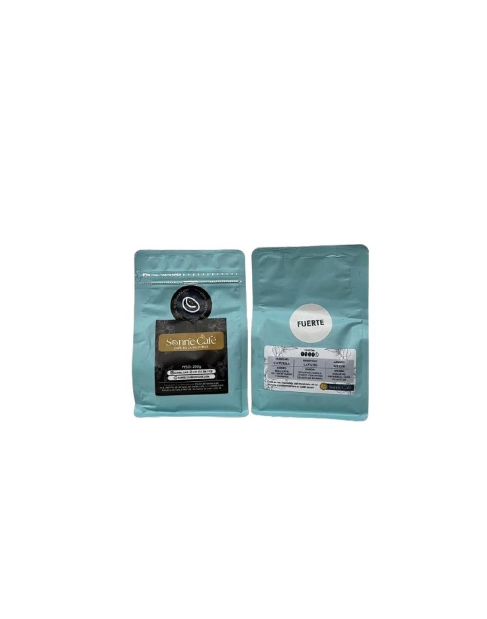 Café caturra fuerte 250gr - molienda fina