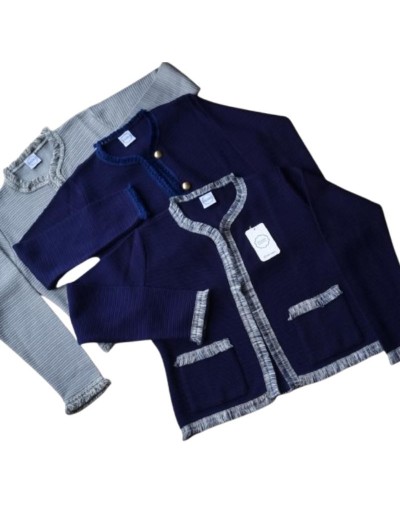 Chaqueta Armonia Azul Oscura