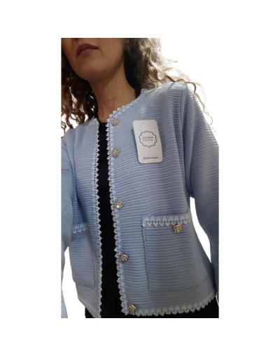 Chaqueta Armonia Azúl Bebé