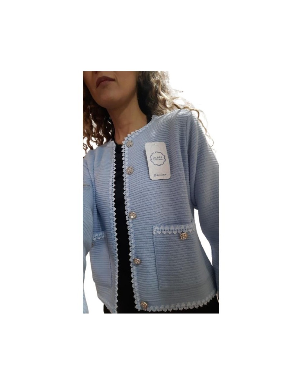Chaqueta Armonia Azúl Bebé