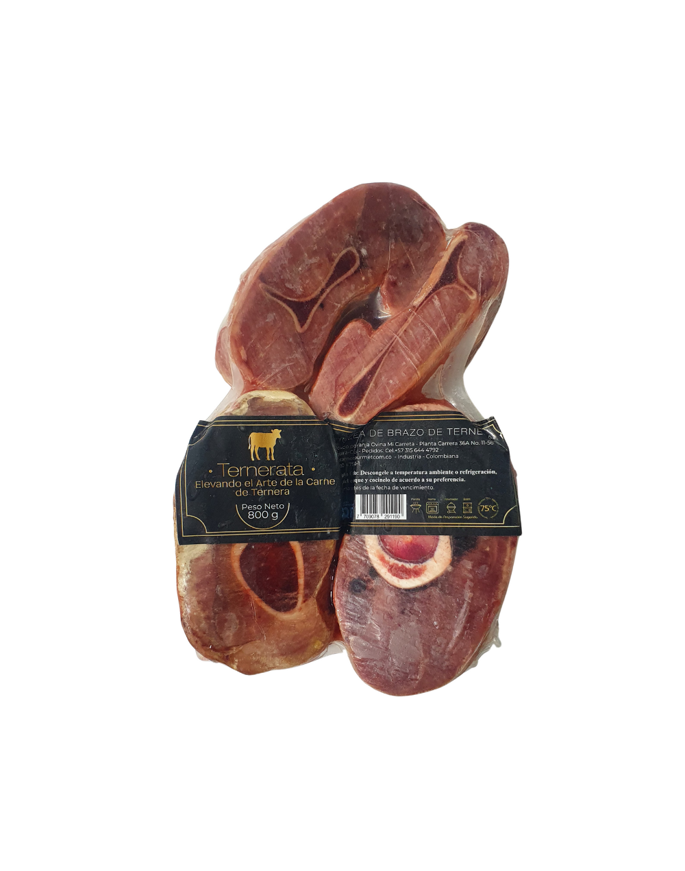 Chuleta de brazo de Ternera x 800g