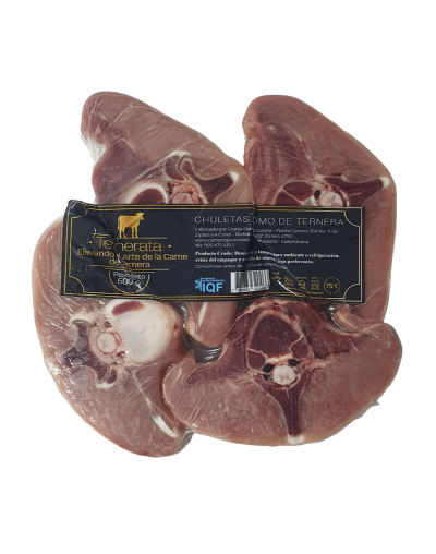 Chuletas de lomo de ternera x 600g
