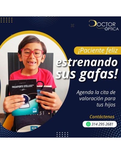 CONSULTA OPTOMETRIA PEDIATRICA CONTROL MIOPIA