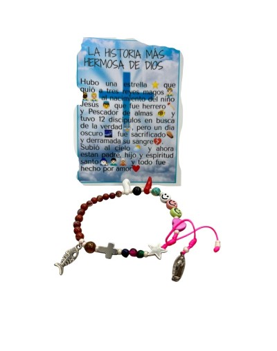 Pulsera de la historia más linda de Dios