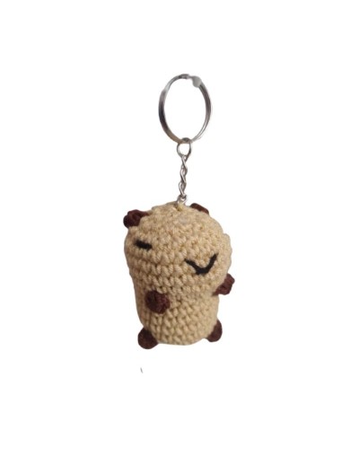 Capibara Llavero Amigurumi