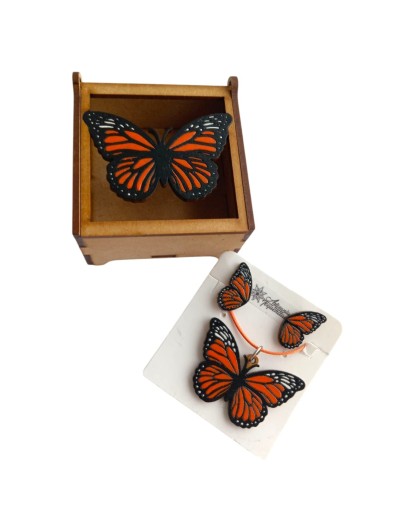 Juego mariposa monarca topo