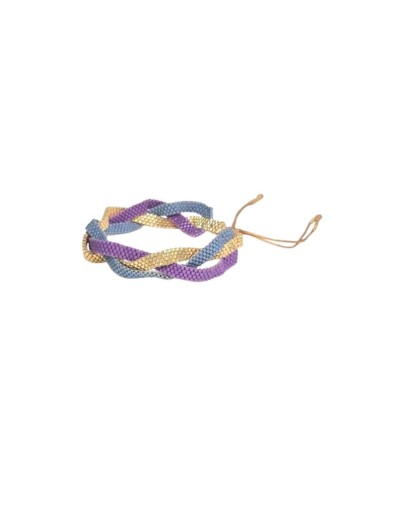 Pulsera tejida a mano