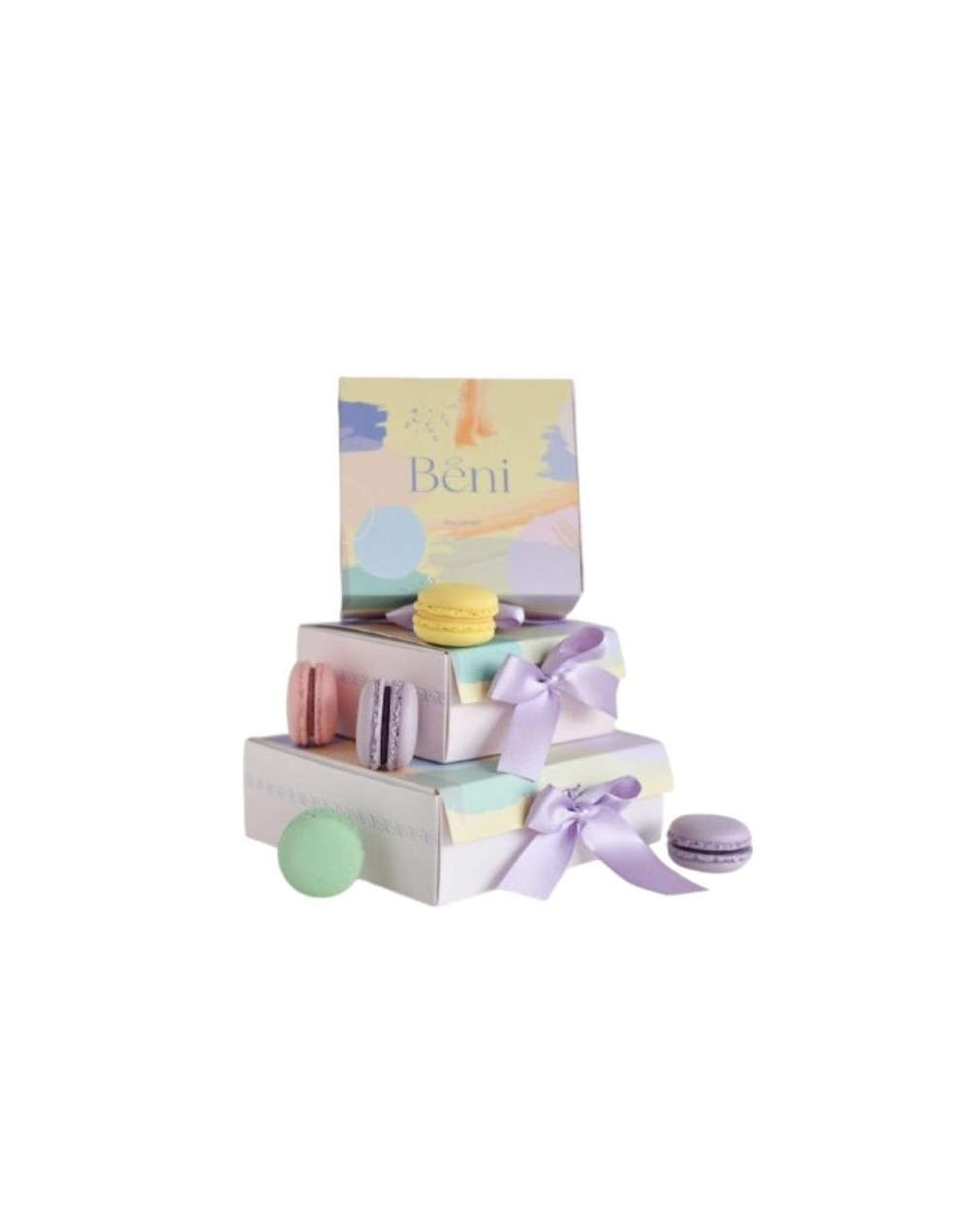 Caja Macarons x 6