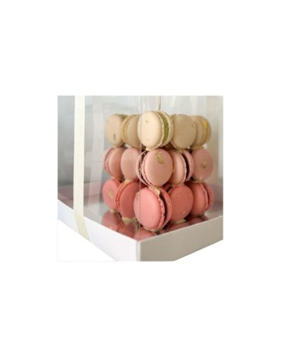 Cubo de Macarons x 27